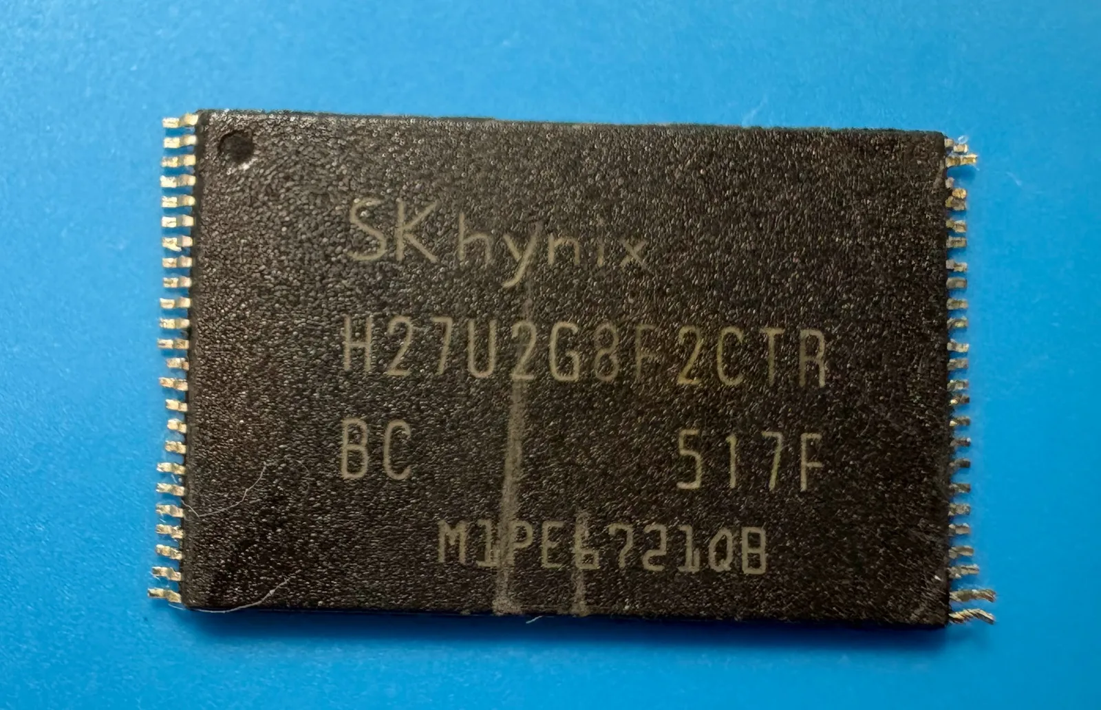 NAND chip desoldered